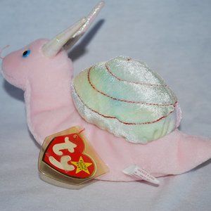 Beanie Baby Snail Swirly, Ty Co